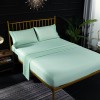 Solid embroidered Four Piece Bedding Set embroidery set