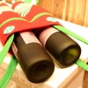 2021 Christmas wine bottle bag lovely Candy Bag with feet holiday decorations children's gift storage bag