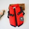 Pet clothes autumn and winter waterproof and warm dog cotton clothes winter ski clothes chest back integrated cotton vest