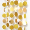 Shiny face glittering pink paper round drawing birthday party wedding window classroom bar party decoration supplies