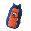 Pet clothes autumn winter cotton vest dog cotton coat two-color splicing coat cold proof and warm Teddy ski suit