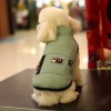 Pet cotton clothes dog two foot clothes autumn winter warm cotton vest Teddy VIP thickened clothes