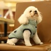 Pet cotton clothes dog two foot clothes autumn winter warm cotton vest Teddy VIP thickened clothes