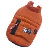 Pet cotton clothes dog two foot clothes autumn winter warm cotton vest Teddy VIP thickened clothes