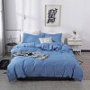 Bedding solid matte three piece set plain color can be matched with multi piece sheet, fitted sheet and pillow case