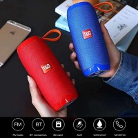 Tg106 fabric waterproof Bluetooth speaker outdoor sports subwoofer portable small speaker customized computer speaker