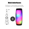 TG wireless Bluetooth speaker outdoor portable colorful lamp FM radio card subwoofer creative gift