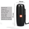 TG wireless Bluetooth speaker outdoor portable colorful lamp FM radio card subwoofer creative gift