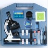 Children's microscope model 1200 times primary and secondary school students mini portable scientific experiment toy instrument material