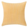 Corduroy pillow case sofa pillow case straight velvet pillow case cushion plush pillow back