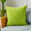 Corduroy pillow case sofa pillow case straight velvet pillow case cushion plush pillow back
