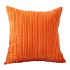 Corduroy pillow case sofa pillow case straight velvet pillow case cushion plush pillow back