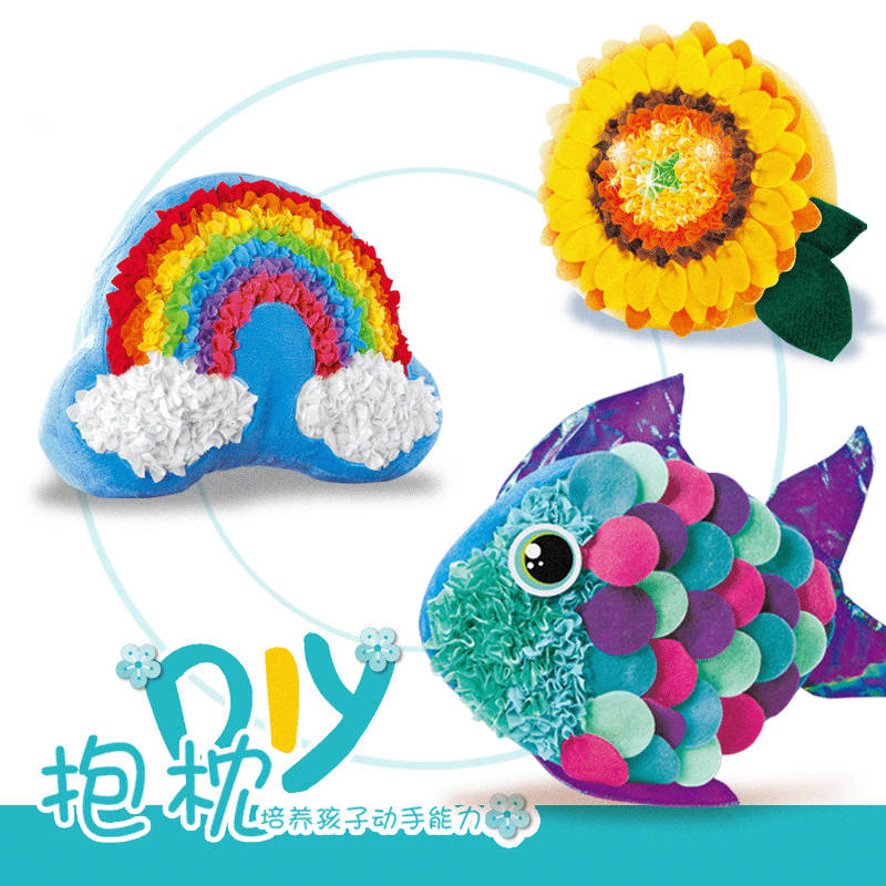 Sending cartoon three-dimensional 3D handmade dolls for children