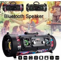 M17 gun barrel Bluetooth speaker outdoor hand in hand to carry subwoofer with display card square dance sound