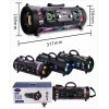 M17 gun barrel Bluetooth speaker outdoor hand in hand to carry subwoofer with display card square dance sound