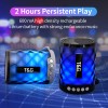 Tg155 colorful light wireless Bluetooth speaker outdoor portable card audio mini sports subwoofer