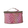 2021 women's PU cosmetic bag travel fashion creative cosmetic storage bag large capacity portable storage bag