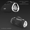 H40 wireless Bluetooth speaker fabric waterproof subwoofer portable portable radio subwoofer sound 1 + 1 Series