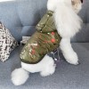 Pet cotton vest autumn winter plus cotton dog leisure warm down vest