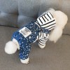 Pet clothing spot Japan and South Korea pet clothing dog hat jeans four legged clothes autumn and winter cotton clothes