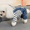 Pet clothing spot Japan and South Korea pet clothing dog hat jeans four legged clothes autumn and winter cotton clothes