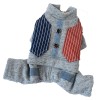 Pet clothes gentleman suit cotton padded clothes 2020 dog clothes autumn winter small dog four legged clothes Teddy thickened winter clothes