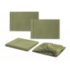 Home textile plain color inlay single eyelid craft frosted four piece set home textile piece set