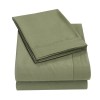 Home textile plain color inlay single eyelid craft frosted four piece set home textile piece set