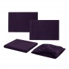 Home textile plain color inlay single eyelid craft frosted four piece set home textile piece set