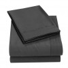 Home textile plain color inlay single eyelid craft frosted four piece set home textile piece set