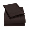 Home textile plain color inlay single eyelid craft frosted four piece set home textile piece set