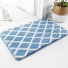 Classic geometric carpet floor mat simple bathroom non slip mat toilet door mat absorbent foot mat