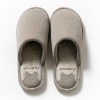 Household cotton slippers female indoor household warmth non-slip soft bottom couple plush slippers male