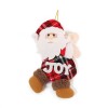 Christmas decoration small pendant Christmas supplies Santa Claus Snowman Cloth Doll Christmas scene Pendant