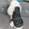 Pet cotton padded clothes simple dog clothes autumn winter cat clothes thickened warm pet coat vest
