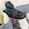 Pet cotton padded clothes simple dog clothes autumn winter cat clothes thickened warm pet coat vest