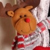 Christmas creative curtain buckle cartoon doll decoration hotel restaurant decoration doll clasp window Pendant