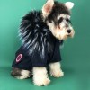Dog clothes winter school overcome down jacket Teddy Chenery Bomei fadou Plush thickened pet coat