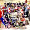 Christmas window stickers static stickers Christmas mall home party window static stickers decorative products