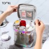 Tomilll Korean transparent waterproof large capacity PVC Cosmetic Bag Travel Portable toiletries storage bag female