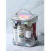 Tomilll Korean transparent waterproof large capacity PVC Cosmetic Bag Travel Portable toiletries storage bag female