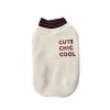 Dog clothes autumn and winter new cat clothes pet supplies English crew neck shirt two-legged pet clothing wholesale	