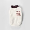 Dog clothes autumn and winter new cat clothes pet supplies English crew neck shirt two-legged pet clothing wholesale	