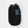 Dog clothes autumn and winter new cat clothes pet supplies English crew neck shirt two-legged pet clothing wholesale	