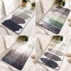 Simple Nordic Home flocking carpet floor mat into the door, bedroom, bathroom, water absorption and anti-skid foot pad