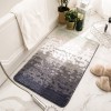 Simple Nordic Home flocking carpet floor mat into the door, bedroom, bathroom, water absorption and anti-skid foot pad