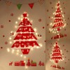 Christmas supplies Korean DIY Wall Christmas Tree Hotel shopping mall Christmas decorations Felt Christmas tree
