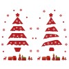 Christmas supplies Korean DIY Wall Christmas Tree Hotel shopping mall Christmas decorations Felt Christmas tree