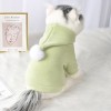 Pet clothes dog clothes puppy hooded two-legged sweater Teddy than cat season warm supplies manufacturers wholesale	