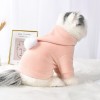 Pet clothes dog clothes puppy hooded two-legged sweater Teddy than cat season warm supplies manufacturers wholesale	